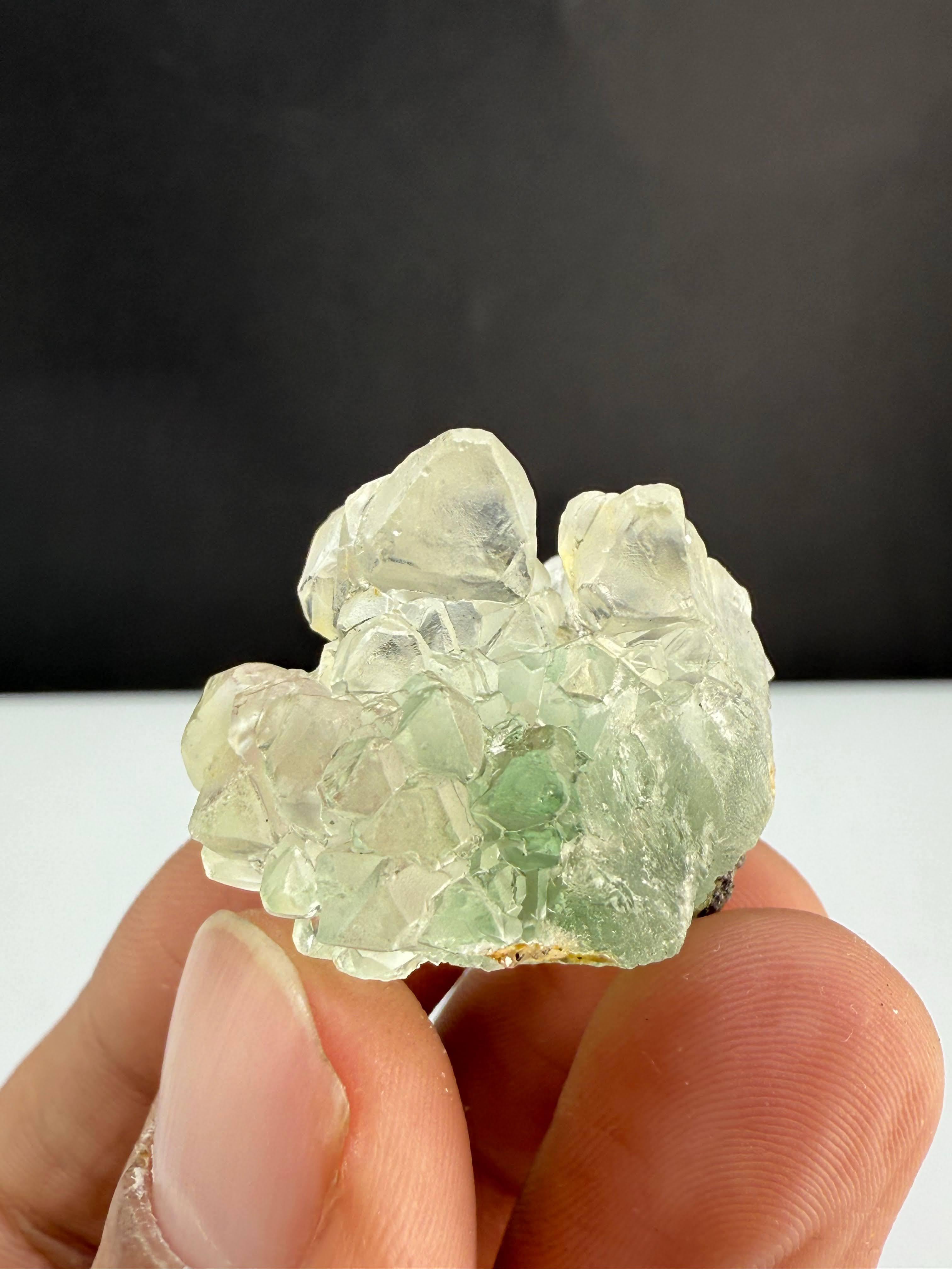 Natural Specimen Of Fluorite Cluster From Pakistan For Sale 2