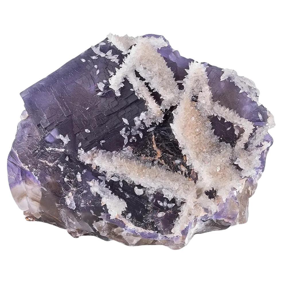 Natural Specimen Of Fluorite with Calcite From Pakistan