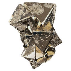 Natural Specimen Of Golden Pyrite Cluster From Peru Natural Specimen Of Golden Pyrite Cluster From Peru