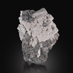 Natural Specimen Of Muscovite On Feldspar From Pakistan
