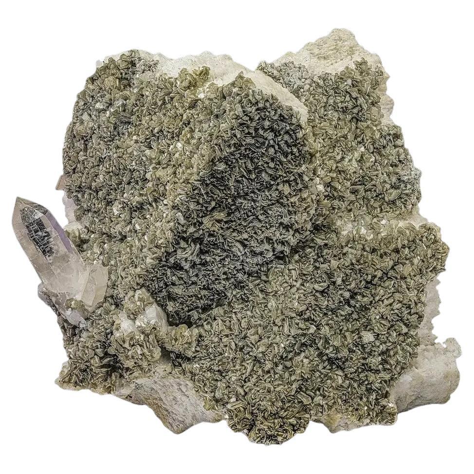 Natural Specimen Of Muscovite On Feldspar From Pakistan