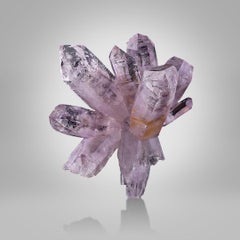 Natural Specimen Of Purple Amethyst Crystal Cluster From Mexico