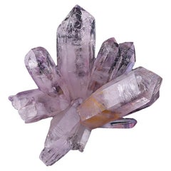 Natural Specimen Of Purple Amethyst Crystal Cluster From Mexico