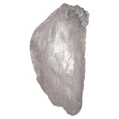 Spécimen naturel de cristaux de quartz avec du mica, provenant du Pakistan