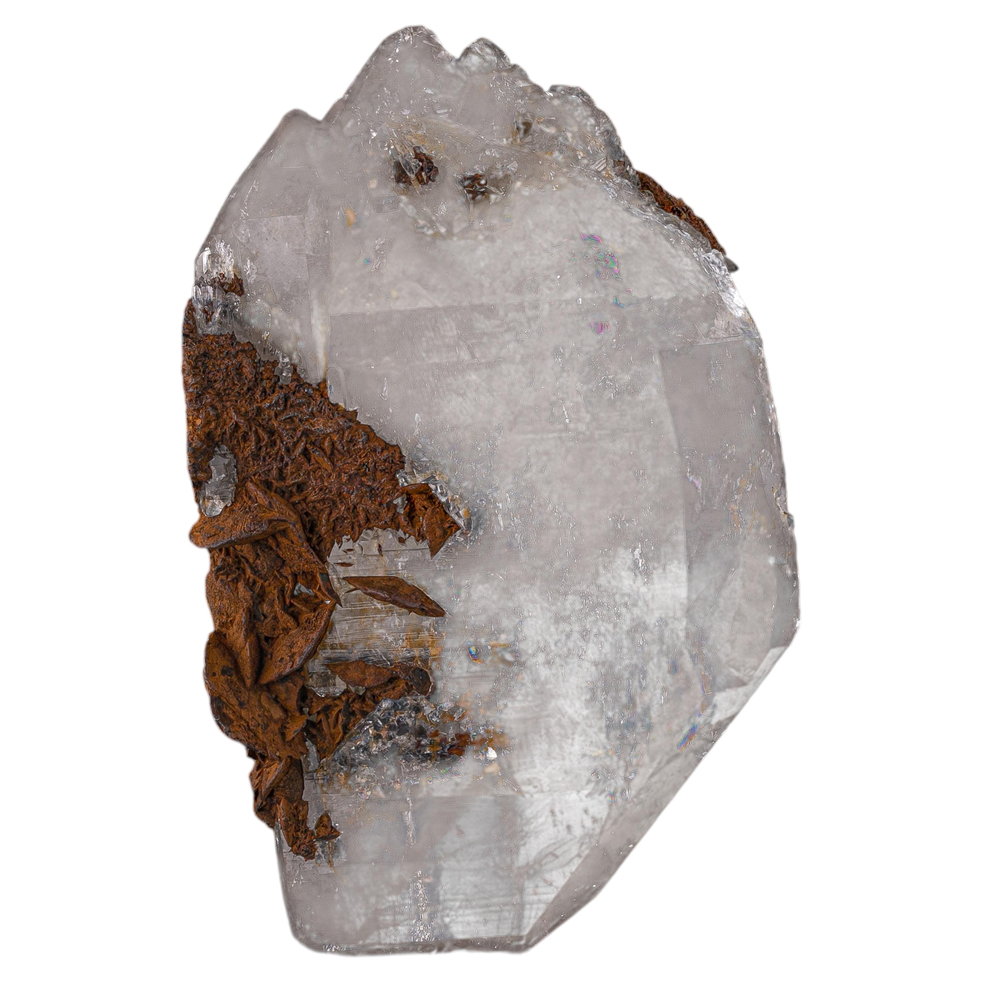 Natural Specimen Of Quartz with Siderite Crystal From Pakistan For Sale