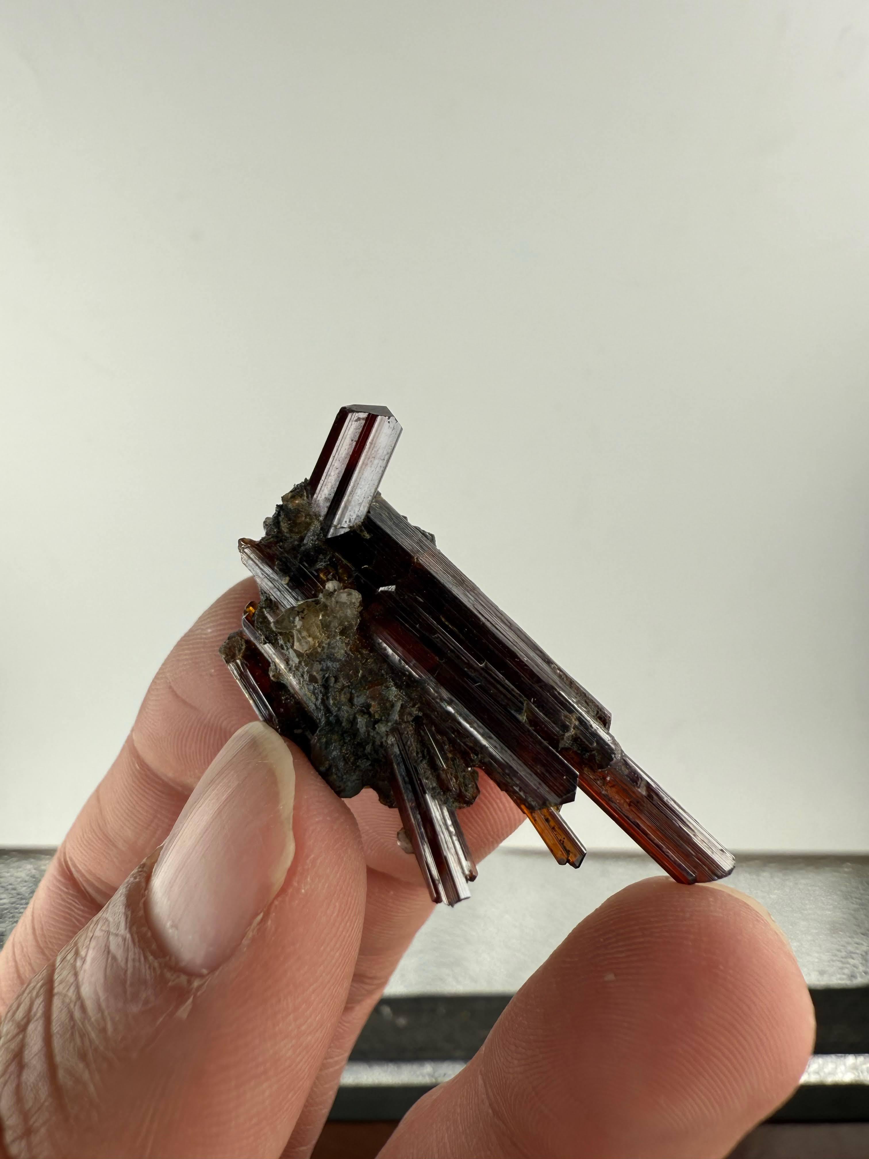 XXI secolo e contemporaneo Esemplare naturale di cluster di rutilo proveniente dal Pakistan in vendita