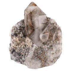 Natural Specimen Of Rutile Quartz Crystals On Matrix From Pakistan