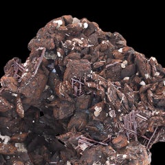 Natural Specimen Of Siderite Crystals With Sagenite From Pakistan