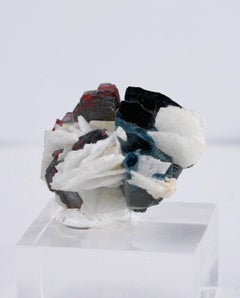 Natürliches Exemplar von Tantalit mit Turmalin aus Afghanistan