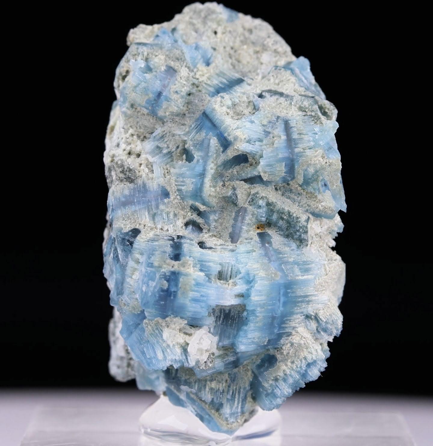 Contemporary Natural Specimen Of Vorobyevite Alkali Beryl Crystals From Afghanistan For Sale