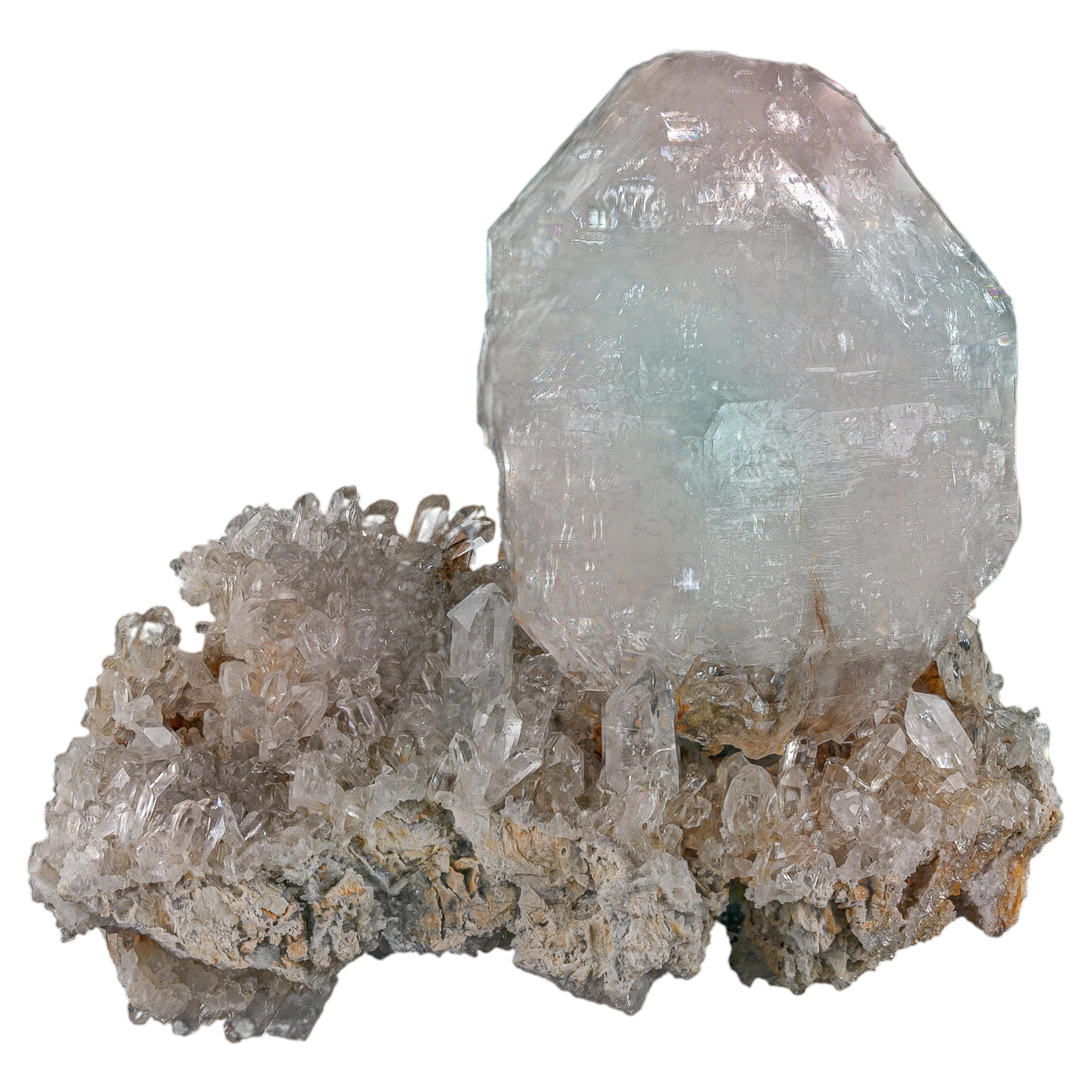 Natural Specimen Of Window Quartz Crystals From Pakistan For Sale