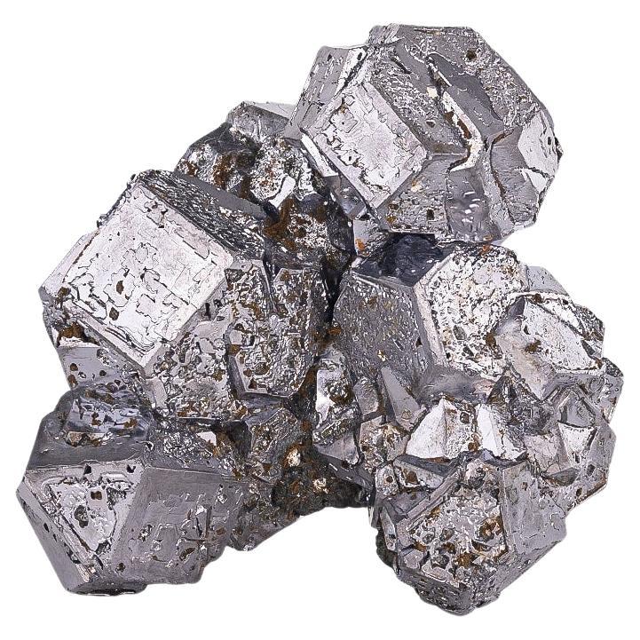 Esemplare naturale di raro cristallo di galena argentata proveniente dal Perù