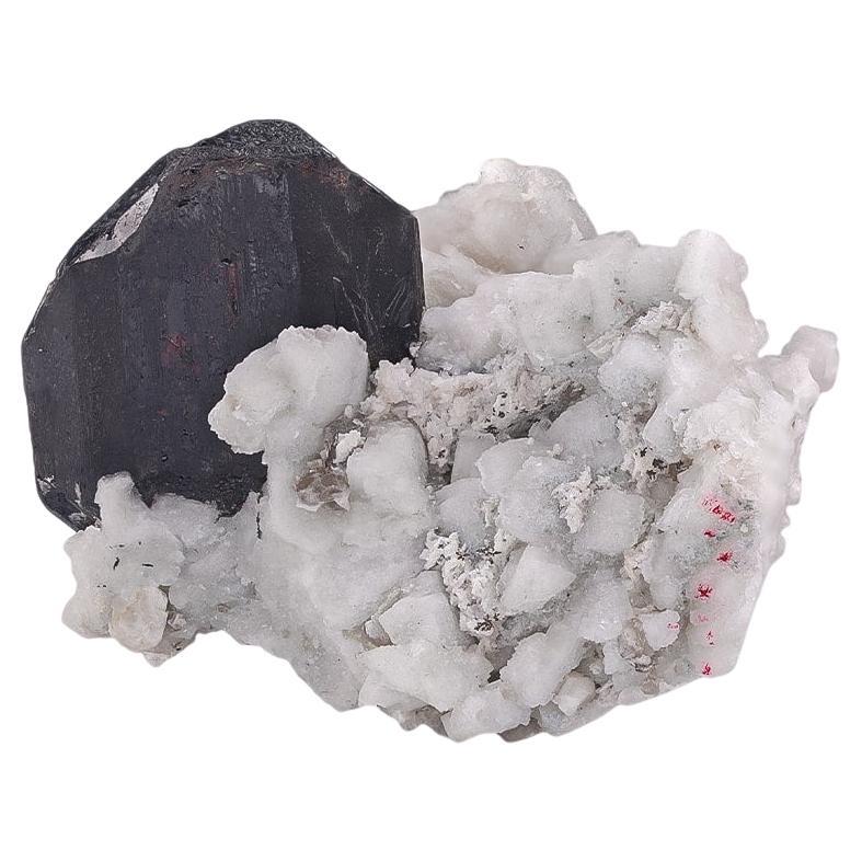 Esemplare naturale di tantalite con muscovite su matrice proveniente dall
Afghanistan