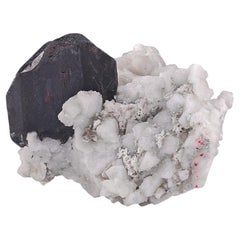 Natürliches Exemplar Tantalit mit Muskovit auf Matrix aus Afghanistan