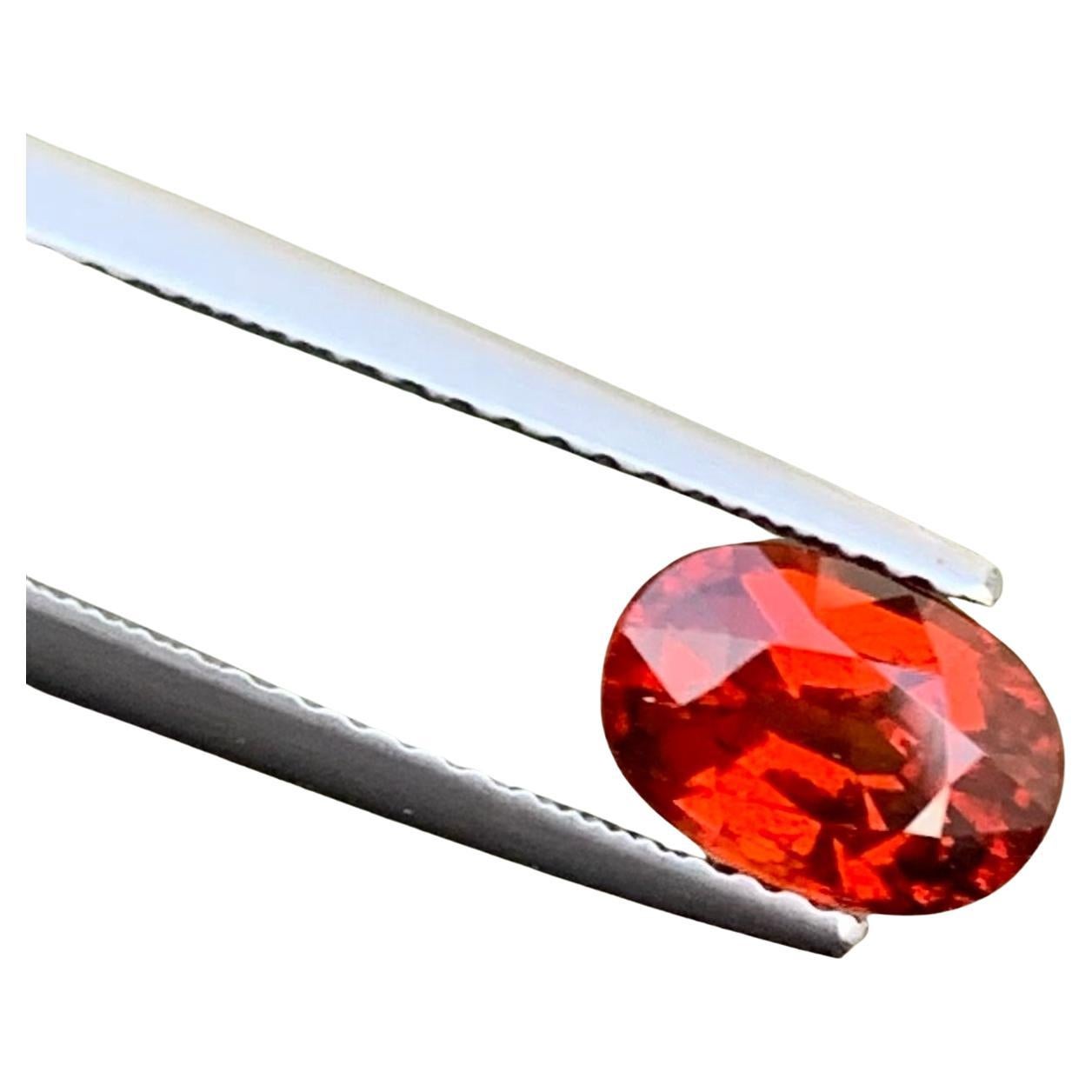 Natural Spessartite Loose Garnet Gemstone 1.65 Carats Namibia Garnet for Jewelry