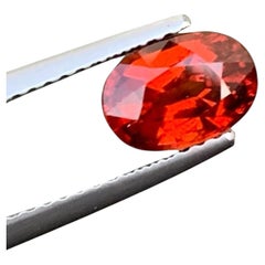 Natural Spessartite Loose Garnet Gemstone 1.65 Carats Namibia Garnet for Jewelry