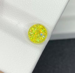 Natural Sphene Titanite Gemstone: 1.57 Carat Round, June Birthstone