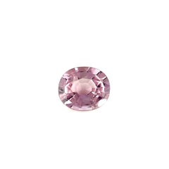natürlicher Spinell 0,72 Karat Lila Rosa Ovalschliff Loser Edelstein VS