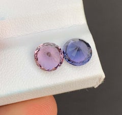 Natural Spinel Gemstone Pair: Loose Gem (4.22 Carats)