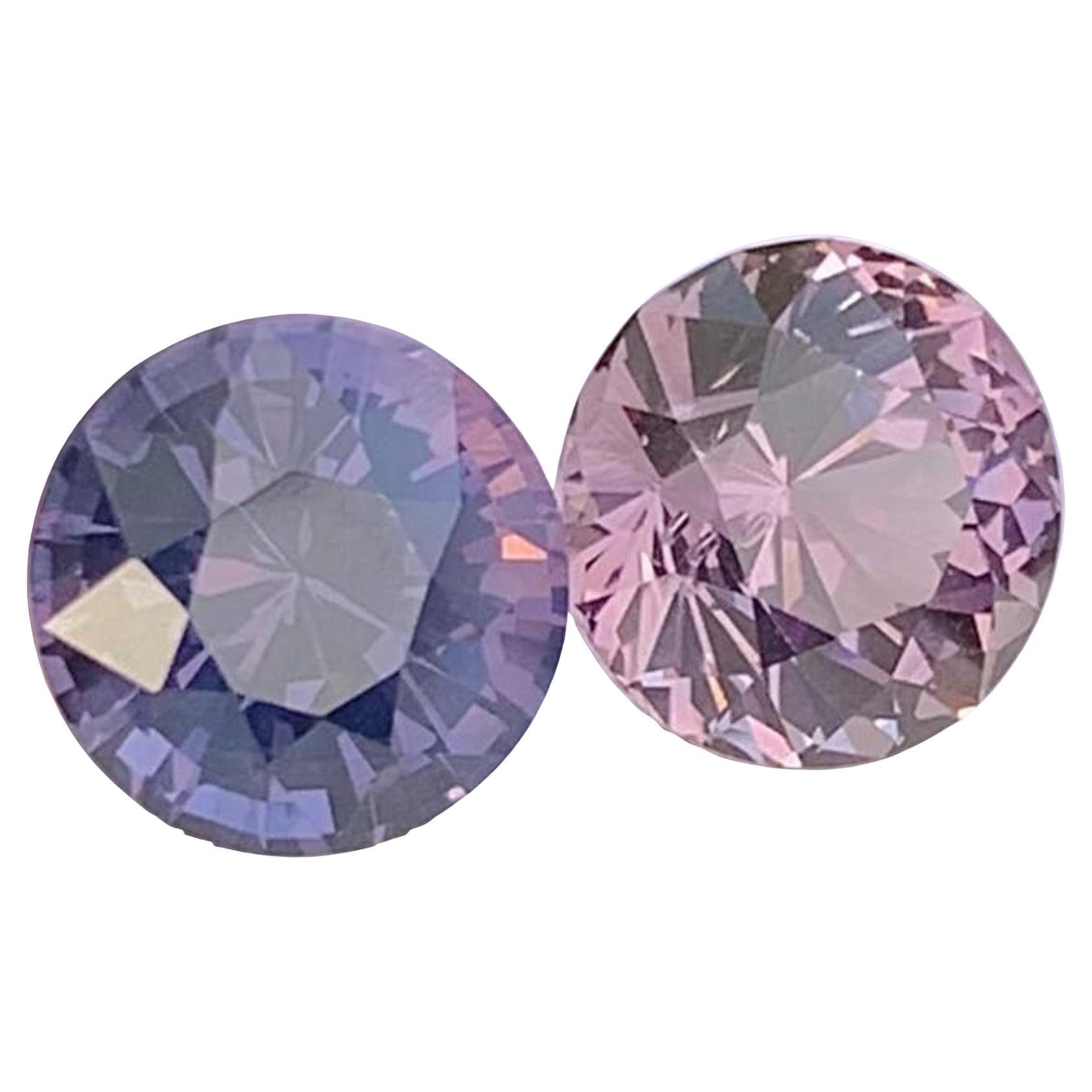 Natürlicher Spinell Edelstein-Paar: Loser Edelstein (4,22 Karat) im Angebot