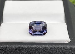 Natürlicher Spinell Lose Edelstein 3.09 Ct. Zertifikat, Kissenschliff. Herkunft Tansania
