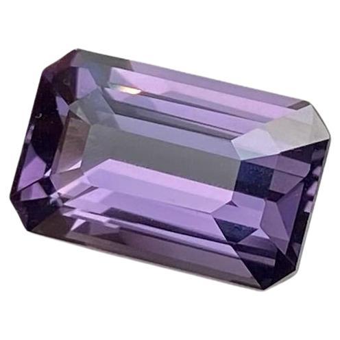 Natural Spinel Loose Gemstone 3.58 Ct., Certificate Octagon cut. Origin Tanzania