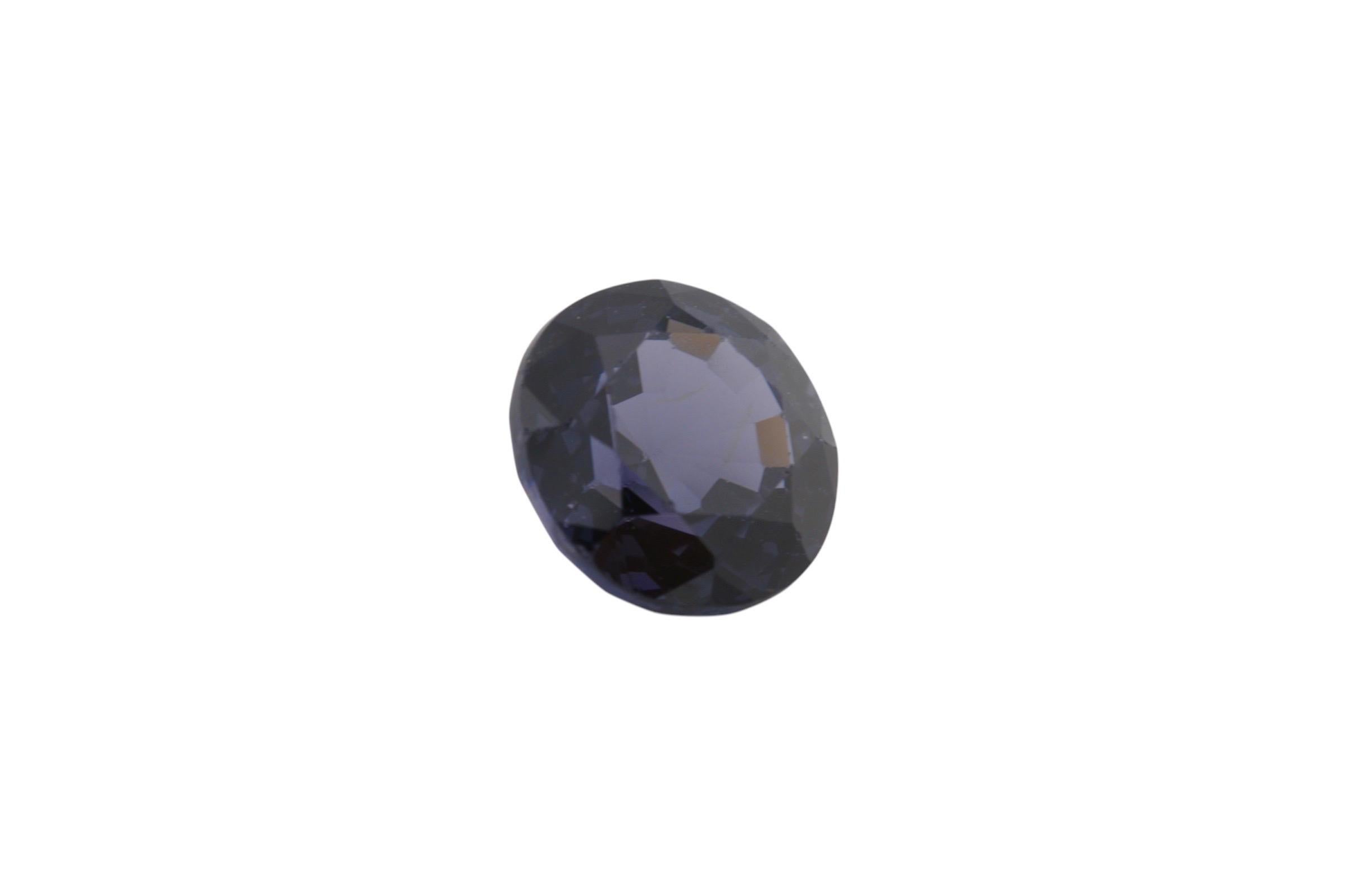 Taille ronde Spinelle Naturelle - Myanmar (Birmanie) - 3,64 ct en vente