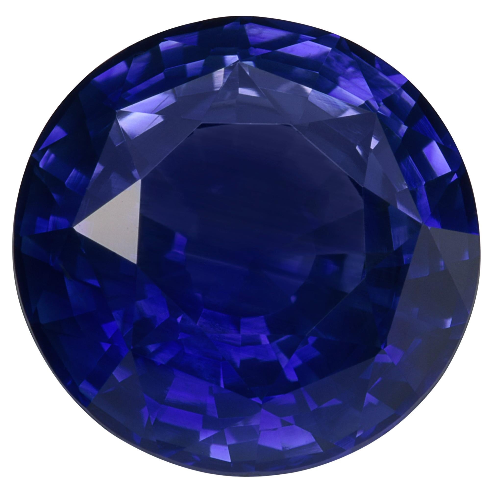 Natural Sri Lankan Blue Sapphire Gemstone 6.66 carats with GIA Report