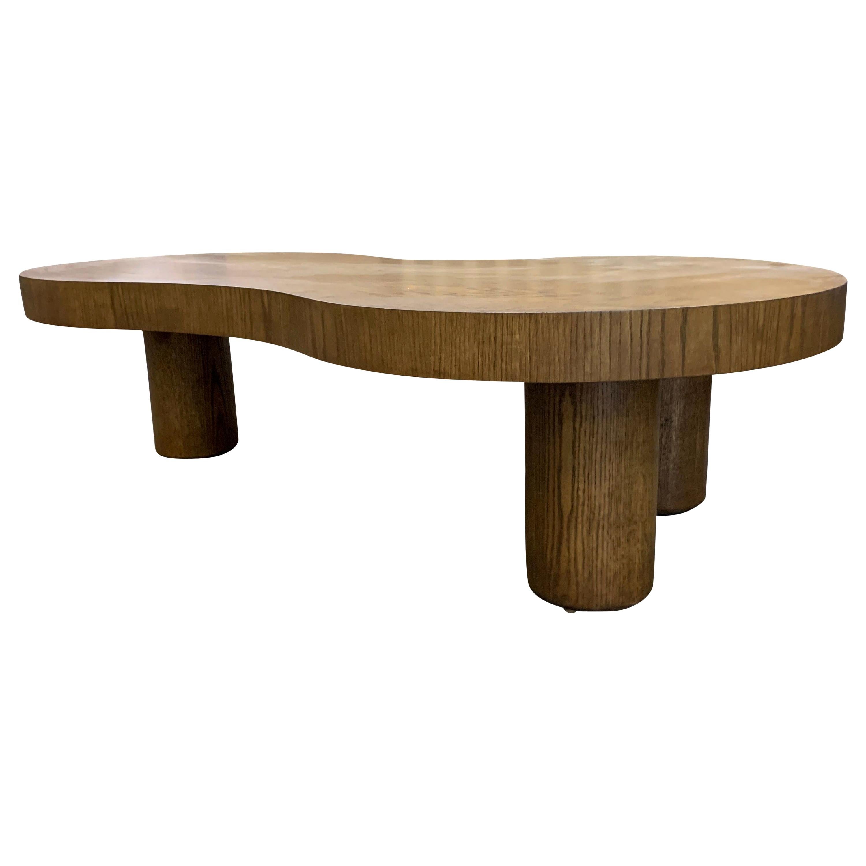Natural Stained Oak Coffee Table at 1stDibs natural oak coffee table