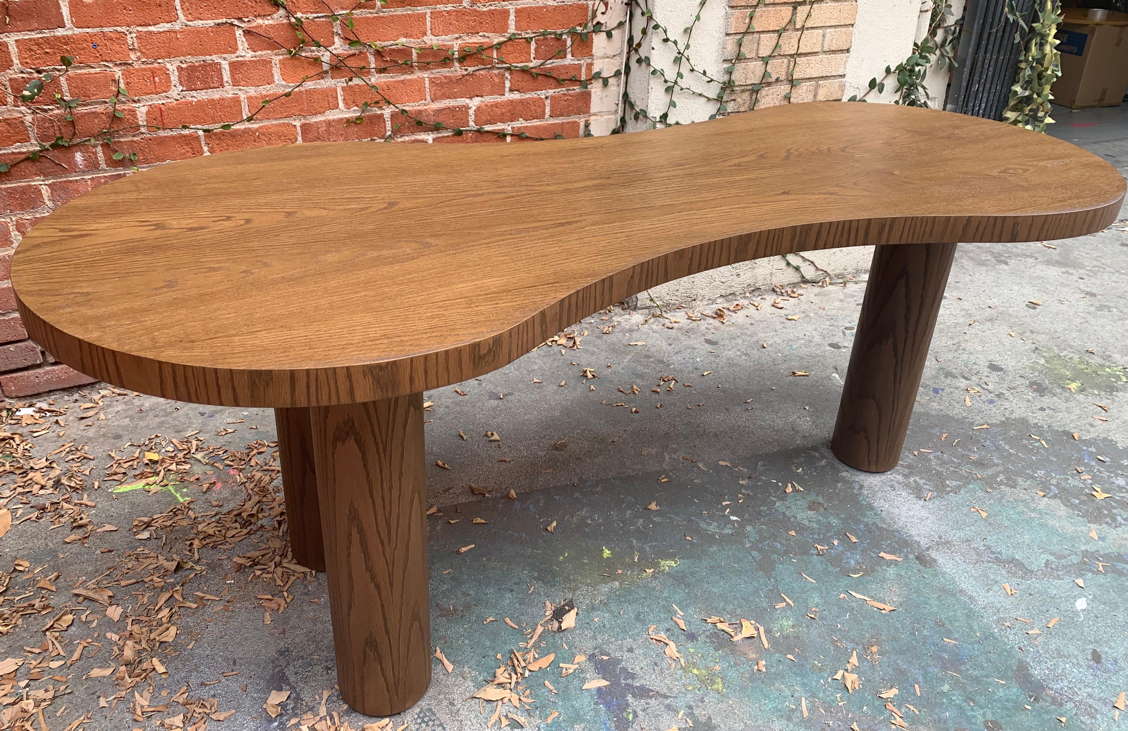 Natural Stained Oak Desk 1