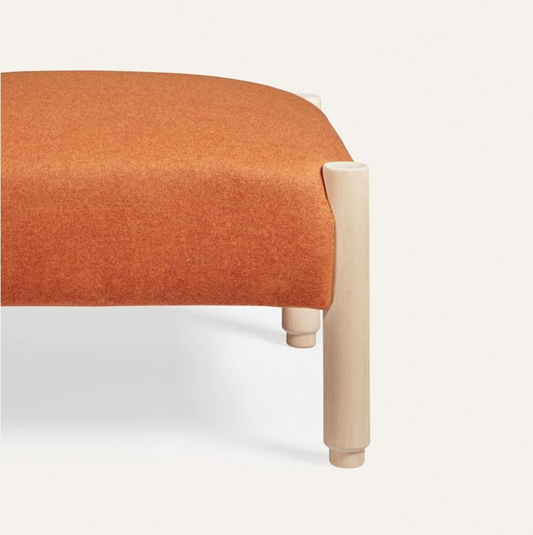 Post-Modern Natural Stand by Me Pouf by Storängen Design For Sale