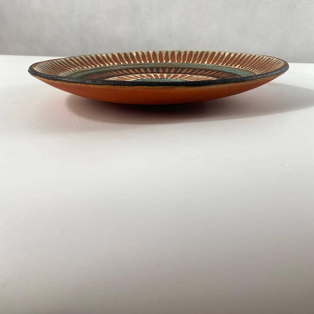 Natural style Organic samot bowl from Europe ca. 1960 1