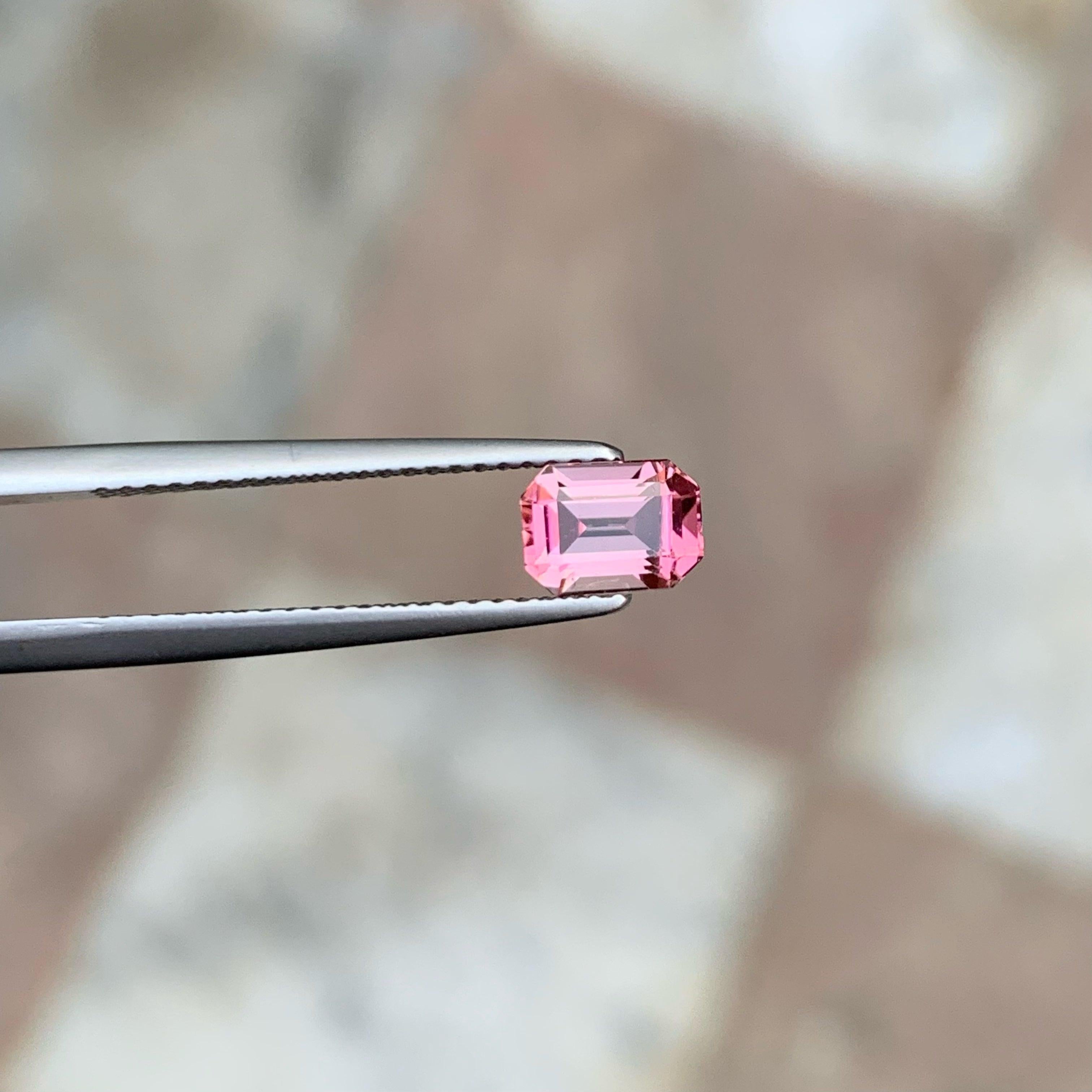 Natural Sweet Baby Pink Tourmaline, available For Sale At Wholesale Price Natural High Quality 1.10 Carats Eye Clean Clarity Octagon Shape From Afghanistan.

Product Information
GEMSTONE TYPE:	Natural Sweet Baby Pink Tourmaline
WEIGHT:	1.10