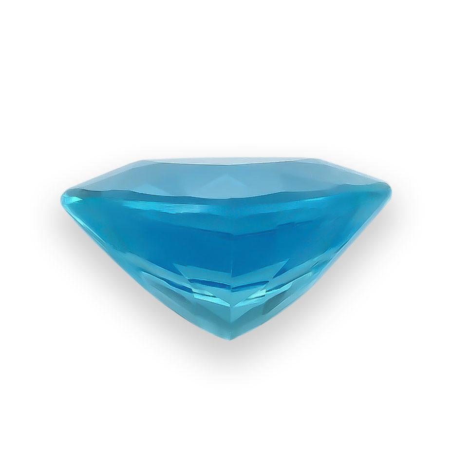 Natürlicher Schweizer Blautopas Edelstein 3,42 Karat / JupiterGem im Zustand „Neu“ im Angebot in Los Angeles, CA