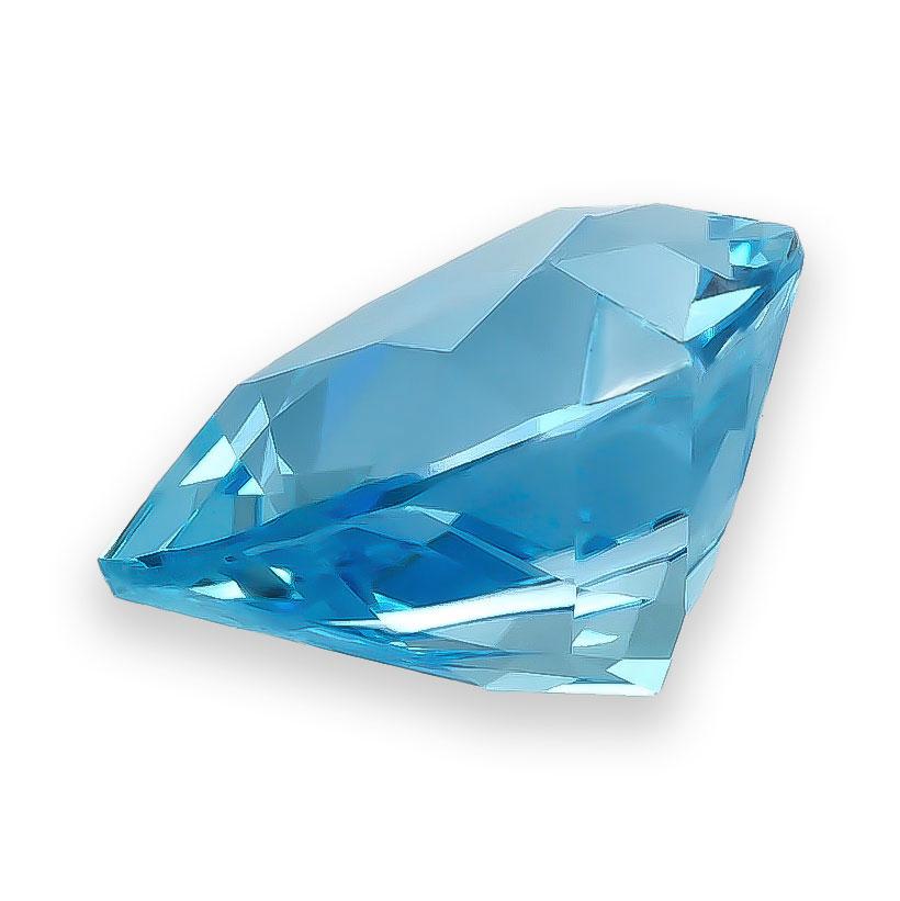 Natürlicher Schweizer Blautopas Edelstein 7,13 Karat / JupiterGem im Zustand „Neu“ im Angebot in Los Angeles, CA