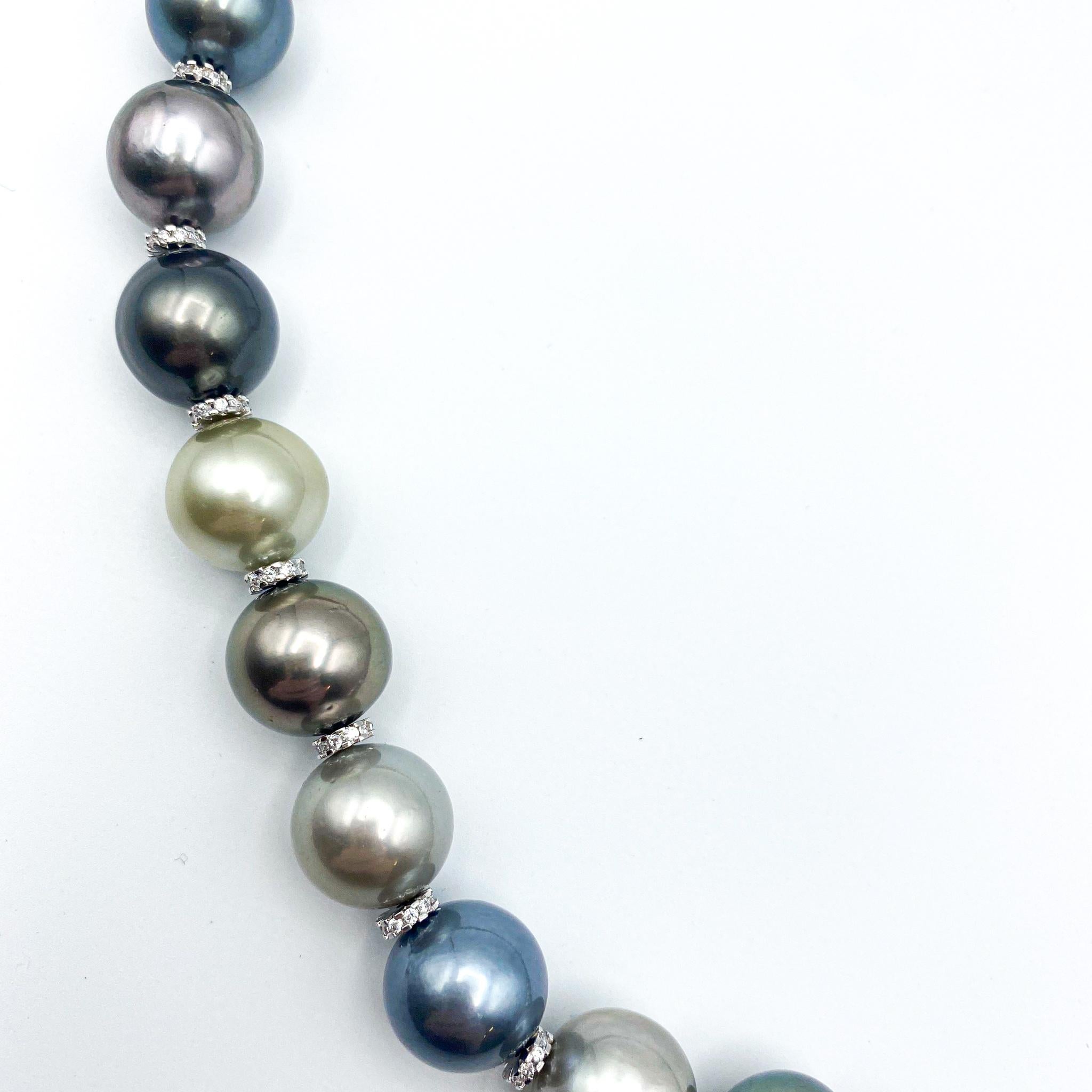 Bead Natural Tahitian Pearls Necklace