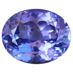 Tanzanite naturelle ovale AAA 10x8 mm, pierre de naissance de décembre 3,70 carats