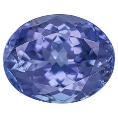 Tanzanite naturelle 10x8 mm, taille facettée, couleur AA, pierre non sertie 3,0 carats