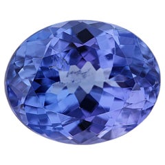 Natürlicher Tansanit 10x8mm Facettenschliff AAA Farbe Oval 3,25 cts Loser Edelstein