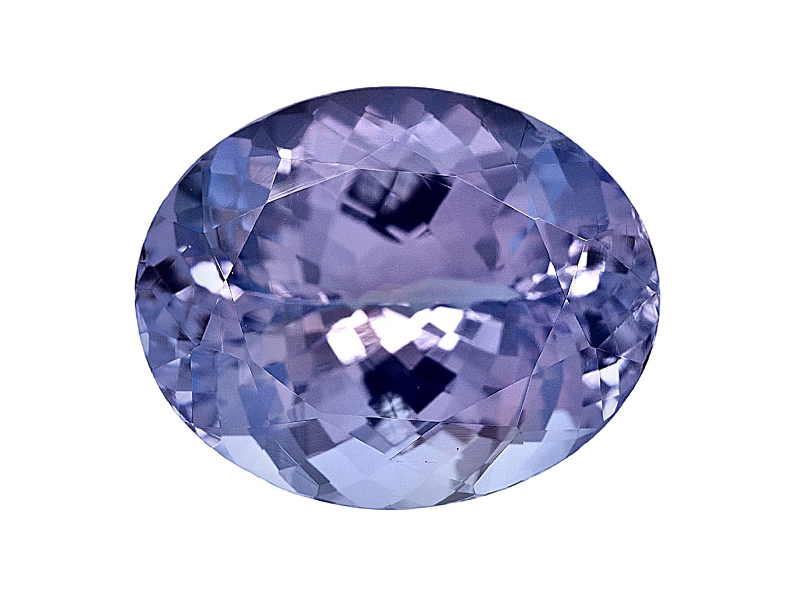 Oval Cut Natural Tanzanite 11x9mm Faceted Cut AA Color Oval 3.75 cts December Birthstone For Sale