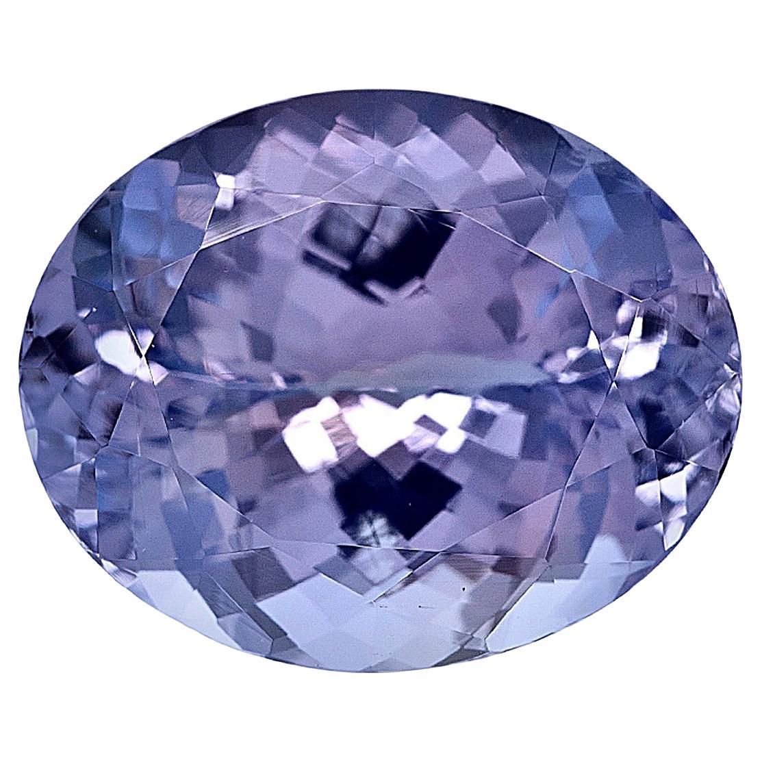 Nature Tanzanite 11x9mm Taglio sfaccettato AA Colore Ovale 3,75 carati Pietra di Compleanno di Dicembre