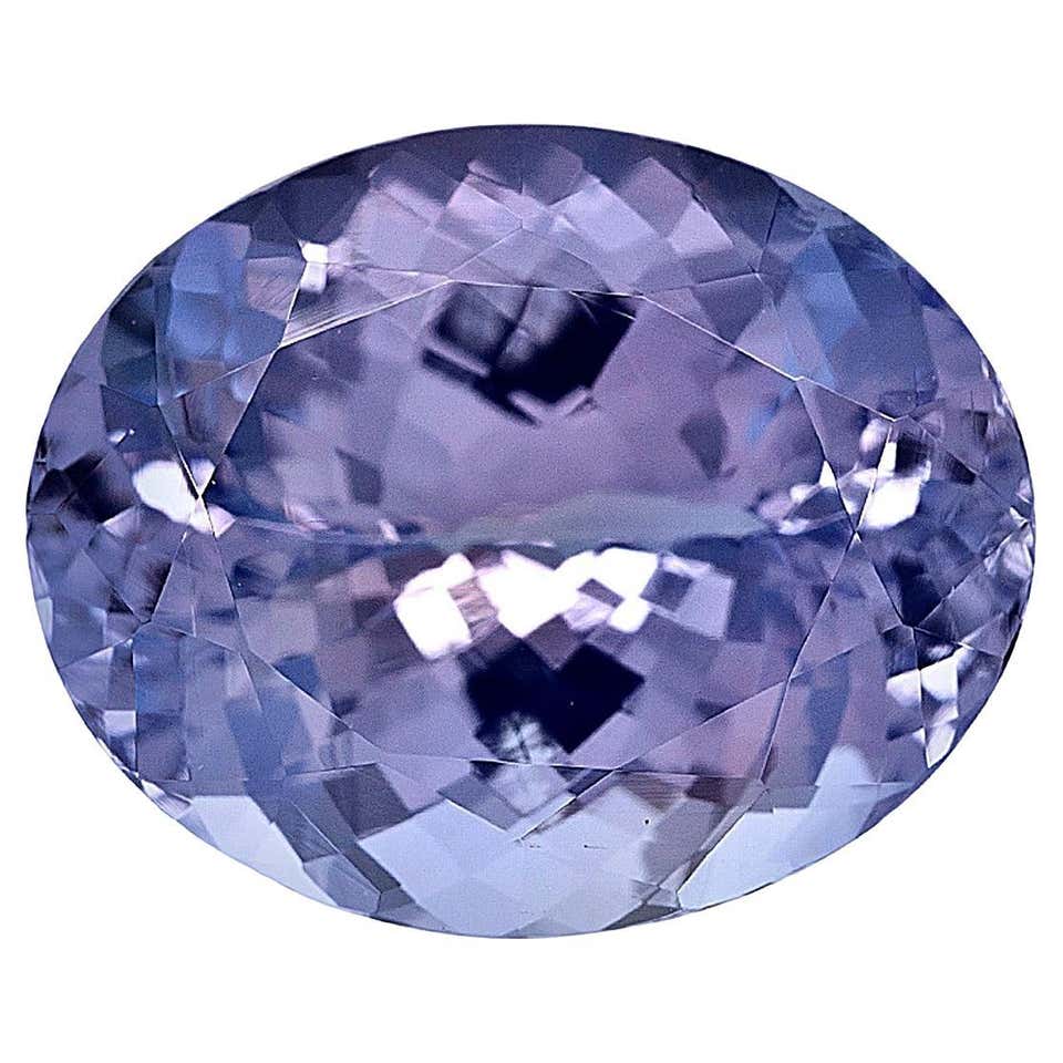 3.69ct Oval Violet Blue Tanzanite from Tanzania For Sale at 1stDibs ...