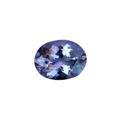 Natural Tanzanite 12x10mm 4.83 Cts Oval AA Loose Gemstone December Birthstone