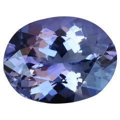 Nature Tanzanite 12x10mm 4.83 Cts Oval AA Loose Gemstone Décembre Birthstone