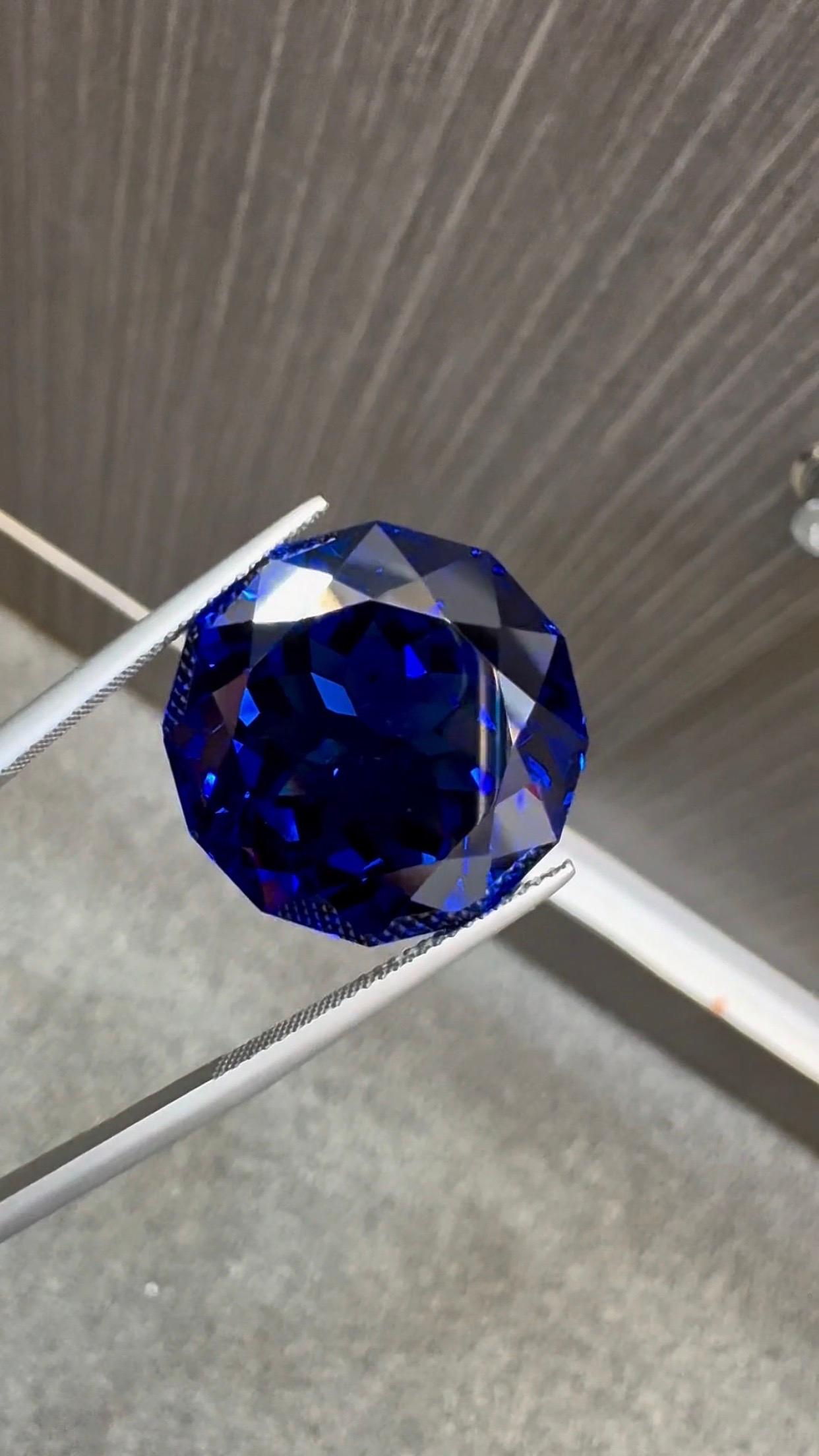 Unveil the captivating beauty of tanzanite, one of the rarest and most mesmerizing gemstones on Earth. Mined only in a single location near Mount Kilimanjaro in Tanzania, this vibrant blue-violet gem is over 1,000 times rarer than diamonds, making