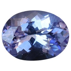 Tanzanite naturelle 9X7 mm AA, pierre de naissance de décembre 2,74 carats