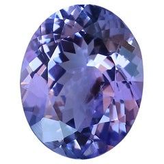 Nature Tanzanite 7x9 mm 2,10 carati ovale 3A Gemma sciolta Dicembre Birthstone