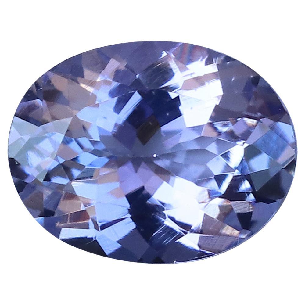 Natural Tanzanite 8X10 mm 3.00 Cts Oval AA Loose Gemstone December Birthstone