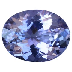 Nature Tanzanite 8X10 mm 3.00 Cts Oval AA Loose Gemstone Décembre Birthstone