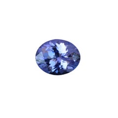 Natural Tanzanite 8x10mm 2.84 Cts Oval AAA Loose Gemstone December Birthstone